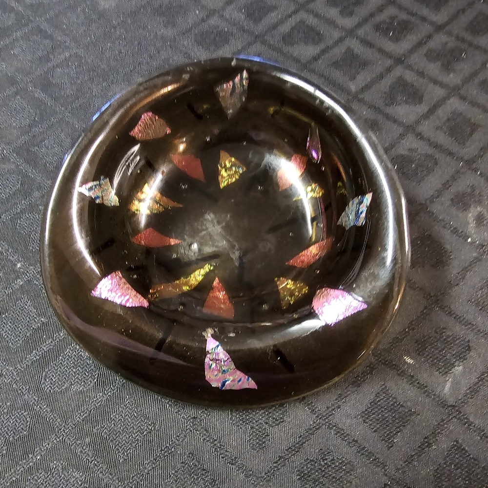 Handcrafted Glass Dish
